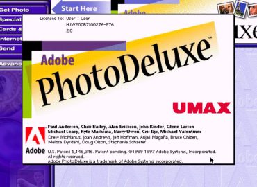 نرم افزار Adobe photo deluxe